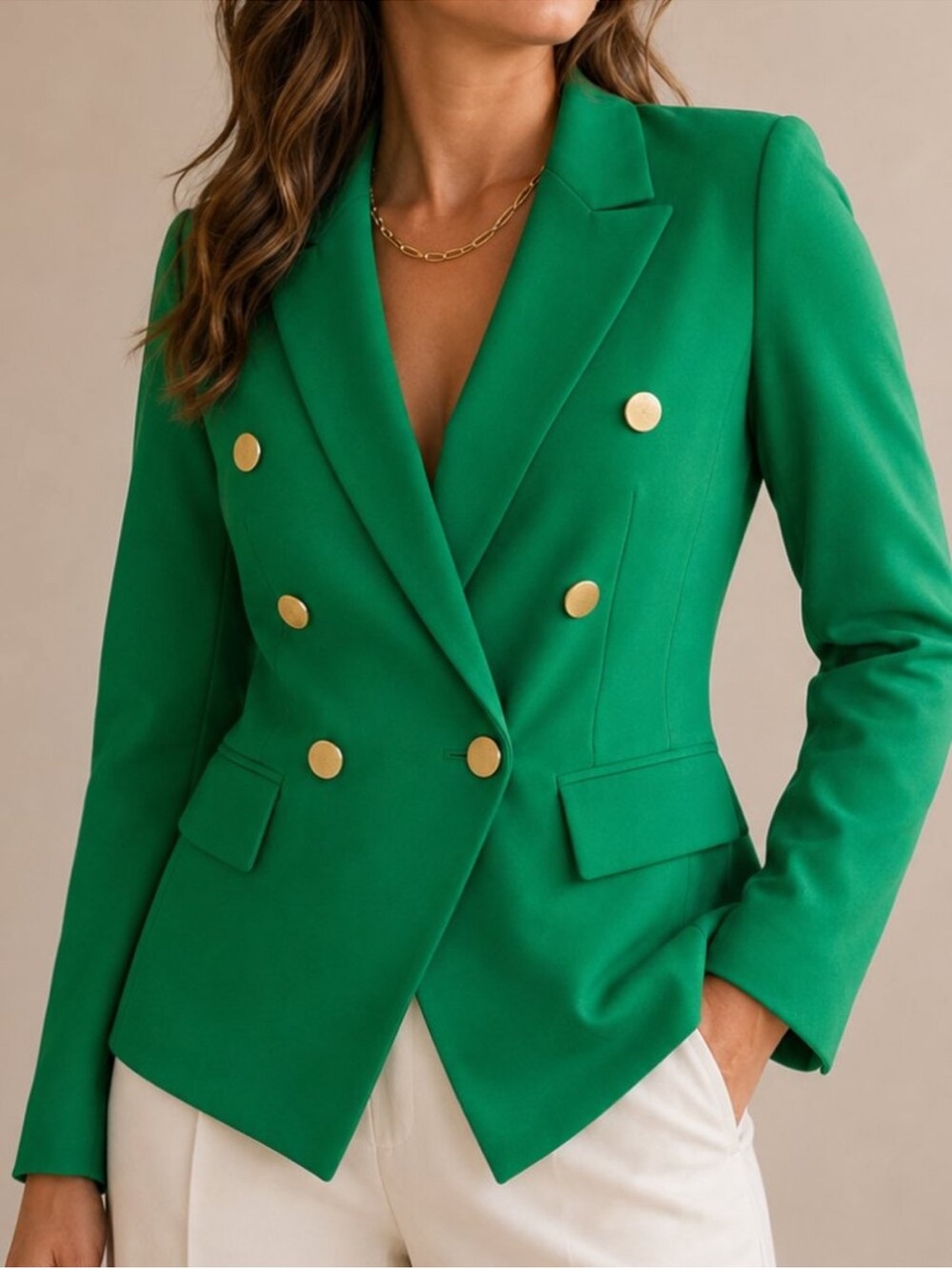 House of Harlow 1960 x Revolve Double Breasted Blazer in Kelly Green Size XS
